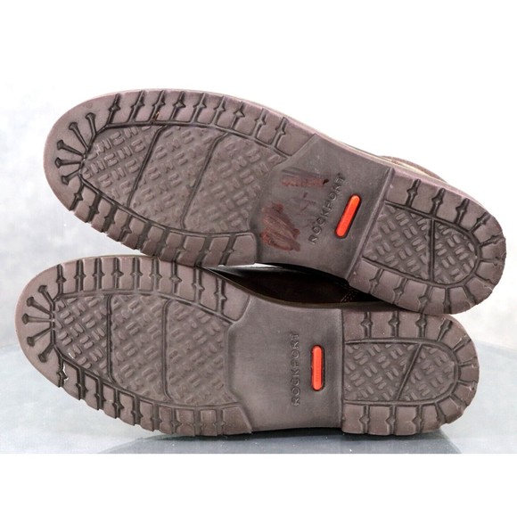 Rockport Trutech Men's Cap Toe Ankle Boots Size 8.5 Brown Olive Green CH4661 - Picture 10 of 10